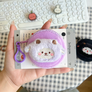 Porte-monnaie de luxe en alliage de zinc en forme de agneau en peluche AM, sac de rangement pour écouteurs et câbles, petit pendentif, cadeau pour étudiant, porte-clés - Product Image 4