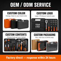 Kit d'outils avec étui rigide pour la réparation automobile, la réparation électronique, les outils manuels multifonctions, OEM ODM personnalisable