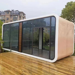 Cabine modulaire en forme <span class=keywords><strong>de</strong></span> pomme <span class=keywords><strong>pour</strong></span> <span class=keywords><strong>location</strong></span> <span class=keywords><strong>de</strong></span> vacances dans un complexe touristique - Product Image 3
