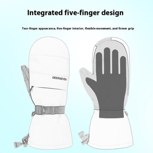 Mùa Đông Ấm Áp Cho Găng Tay Trượt Tuyết Unisex Không Thấm Nước Dày 3M Windproof Chống Trượt Cách Nhiệt Màn Hình Cảm Ứng Găng Tay Trượt Tuyết - Product Image 4