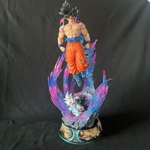 Super Dragon-balls 53Cm GK Migatte No Goku'i Son Goku Patung Action Figure Tiga Kepala Awakening PVC Anime Model Hadiah Mainan - Product Image 1