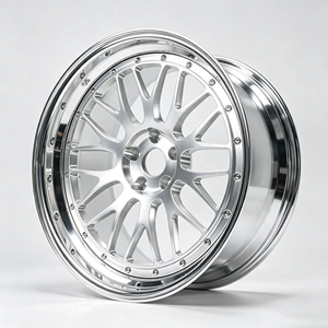 NEXUS RIM LZT-1101 Cerchi in Lega Forgiati in 2 Pezzi 18-22 Pollici 5x112 5x114.3 5x120 per Mini JCW <span class=keywords><strong>Opel</strong></span> Corsa <span class=keywords><strong>Astra</strong></span> Fiat Punto - Product Image 2
