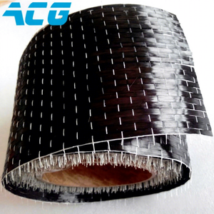 Tela de Fibra de Carbono Unidireccional de 12K y 400g, Tejido de Alta Resistencia, Sarga Elástica, Refuerzo para Puentes, Industria Automotriz, Tapicería - Product Image 2