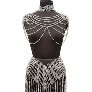 Nueva Tendencia Popular: Armadura Medieval de Acero Inoxidable para Mujer, Estilo Moderno - Product Image 1