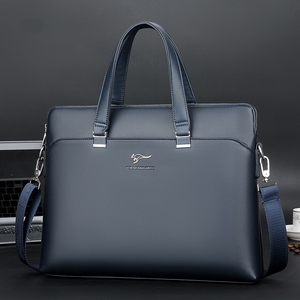 Porte-Documents <span class=keywords><strong>Homme</strong></span> 2024 en <span class=keywords><strong>Cuir</strong></span> PU, <span class=keywords><strong>Sac</strong></span> Bandoulière Sacoche Messager Élégant et Décontracté pour Ordinateur Portable - Product Image 2