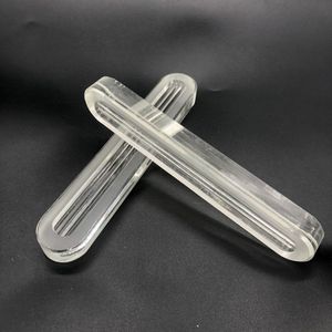 Placa de vidro do medidor de nível líquido Placa de vidro do medidor de nível de água do borosilicato da fenda múltipla - Product Image 1