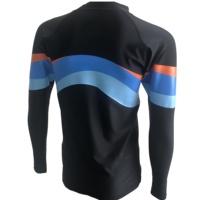 SR Surf UV écran personnalisé impression en silicone logo Rash Vest personnalisé imprimé Rash Guard