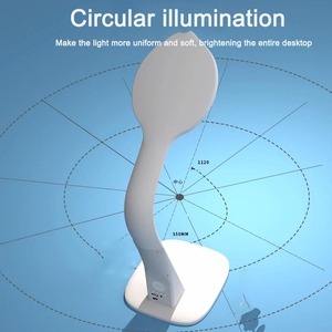 โคมไฟตั้งโต๊ะ LED พร้อมปฏิทินนาฬิกาปลุกอุณหภูมิ 3 โหมดแสงสว่าง โคมไฟอ่านหนังสือป้องกันดวงตา โคมไฟตั้งโต๊ะสำหรับห้องนอนนักเรียน - Product Image 5