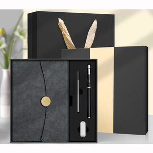 Cadeaux d'affaires promotionnels, bloc-notes A5, clé USB, stylo à bille, recharge, logo personnalisable, ensemble de cadeaux d'entreprise, <span class=keywords><strong>Persol</strong></span> fait main - Product Image 6