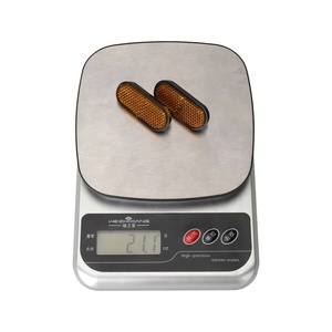 Réflecteur avant jaune d'origine pour trottinette électrique Xiaomi 4Lite (2ème génération) 48V, bande réfléchissante de fourche avant pour réparation - Product Image 5