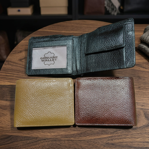 Cartera Minimalista de Cuero Genuino para Hombre con Ranuras para Tarjetas y Almacenamiento Seguro para Efectivo, para la Moda Diaria Moderna - Product Image 2