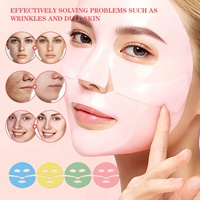 Mascarilla Facial Profunda de Bio-Colágeno de Marca Privada OEM, Paquete de 4, Minimiza Poros, Hidratante, Reafirmante, Piel de Cristal, Mascarilla Coreana al por Mayor