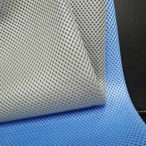 100% Polyester 3D maille tissu 160gsm <span class=keywords><strong>Sandwich</strong></span> résille chaîne tricot tissu en Stock pour canapés sièges de voiture Costumes - Product Image 5