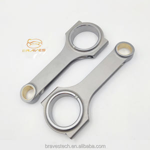 Bielas de viga en H forjadas compatibles con VW AUDI Corrado <span class=keywords><strong>Golf</strong></span> <span class=keywords><strong>MK2</strong></span> G60 GTI 1.6l 1.8L <span class=keywords><strong>16V</strong></span> 136mm Turbo Diesel Bielle Conrod - Product Image 5