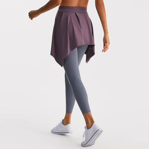 Sportlicher Yoga-Rock Riemen einteiliger Rock Über die Hüfte Handtuch Tennissrock - Product Image 6