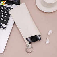 Prêt à expédier des pochettes portatives en cuir PU pour lunettes Cadeaux d'affaires et promotionnels pour lunettes