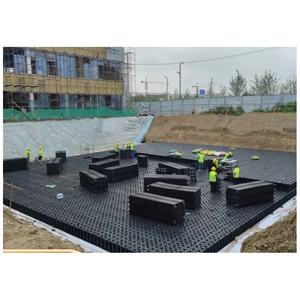 Caissons de stockage d'eau de pluie urbains <span class=keywords><strong>en</strong></span> PP à haute résistance de charge, 95 % de vide, pour toits, jardins extérieurs, terrains de golf, écoles, <span class=keywords><strong>en</strong></span> plastique - Product Image 3