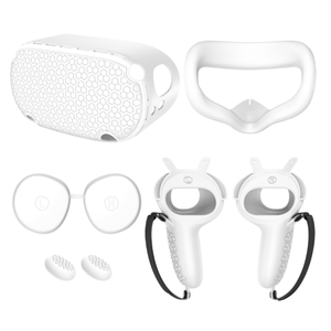 Funda Protectora <span class=keywords><strong>de</strong></span> Silicona Antideslizante y Antigolpes para Consola <span class=keywords><strong>de</strong></span> Juegos <span class=keywords><strong>Oculus</strong></span> Quest2 - Product Image 4