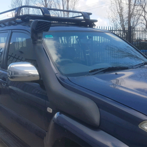 <span class=keywords><strong>Accessori</strong></span> per <span class=keywords><strong>Auto</strong></span> <span class=keywords><strong>Fuoristrada</strong></span> 4x4 ST120A, Snorkel Universale di Alta Qualità Nero Opaco per Serie Prado 120 - Product Image 5