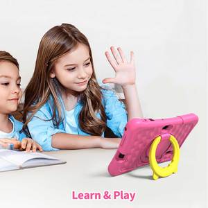 Tablette éducative pour enfants <span class=keywords><strong>PRITOM</strong></span> <span class=keywords><strong>K7</strong></span> PRO personnalisée, tablette d'apprentissage pour enfants, Wifi, 7 pouces, tablette Android pour enfants m10 - Product Image 4