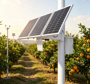 Kit <span class=keywords><strong>de</strong></span> Energía Solar <span class=keywords><strong>de</strong></span> 12v 60ah con Panel Solar y Batería, Compatible con Conexión en Paralelo, Modo <span class=keywords><strong>de</strong></span> Reposo Inteligente, para CCTV - Product Image 1