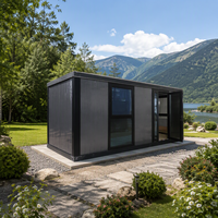 Conteneur pliable, mini-maison, maison mobile préfabriquée, maison conteneur préfabriquée imperméable pour l'expédition