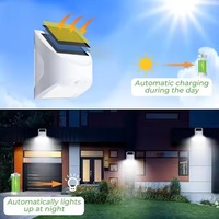 Lampes solaires d'extérieur Lampes solaires étanches pour escaliers Veilleuses de jardin Lampe LED pour chemin de jardin