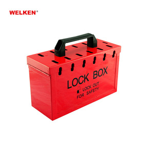 Mới Nhất Thiết Kế Nóng 13 Khóa Lỗ An Toàn Công Suất Cao Nhóm Lockout Portable Kit Box - Product Image 2
