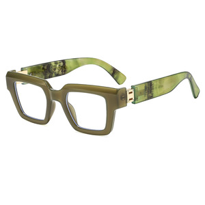 Rectangle Full Rim <b>Eyeglasses</b> <b>Frames</b> Anti Blue Light Blocking Unisex 9201 Lightweight Design - Product Image 4