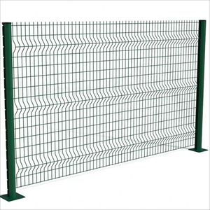 <span class=keywords><strong>Panneau</strong></span> de clôture en treillis soudé 3D incurvé à prix abordable pour chantier de construction - Product Image 4