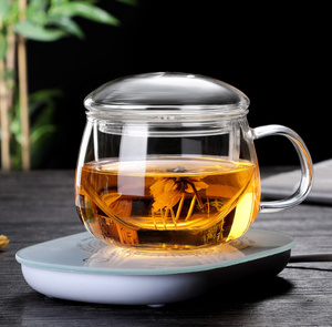 <span class=keywords><strong>Tasse</strong></span> <span class=keywords><strong>à</strong></span> thé en verre <span class=keywords><strong>avec</strong></span> infuseur <span class=keywords><strong>et</strong></span> <span class=keywords><strong>couvercle</strong></span> 17.6oz/520ml grande <span class=keywords><strong>tasse</strong></span> <span class=keywords><strong>à</strong></span> thé en borosilicate <span class=keywords><strong>tasse</strong></span> transparente pour thé en vrac - Product Image 2