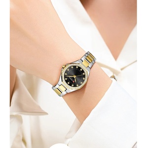 Montre pour femme CURREN 9100, étanche, marque haut de gamme, montre-bracelet élégante pour femme, bracelet en acier inoxydable, montre décontractée pour femme - Product Image 3
