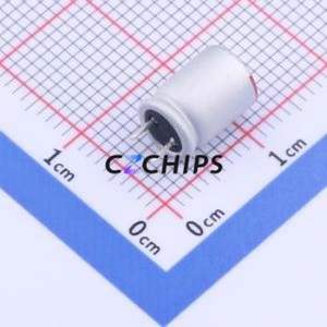 ตัวเก็บประจุแบบแข็ง PCR0EEL561MF09CC25WP ชนิด Through Hole (THT), ขนาด D6.3xL9 มม. 560uF 20% 2.5V โพลีเมอร์ - Product Image 2