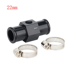 Water Temperature Tee 16mm Aluminum Alloy Connector <b>For</b> <b>Car</b> Modification With Hose Clamps - Product Image 2