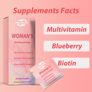 Vitaminas Diarias para Mujer OEM/ODM, Paquete Nutricional - 30 Porciones, Apoyo para la Salud de la Piel - Product Image 2