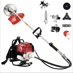 Cortacésped industrial y agrícola de alta potencia, de dos tiempos, 43CC, con motor de gasolina de montaje lateral, metálico, venta al por mayor de fábrica TRG-52 4-Str - Product Image 3