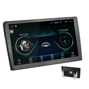 אנדרואיד 9.1 רכב רדיו GPS Autoradio מולטימדיה וידאו נגן אלחוטי WIFI מראה קישור 10.1 אנדרואיד סטריאו לרכב אוניברסלי