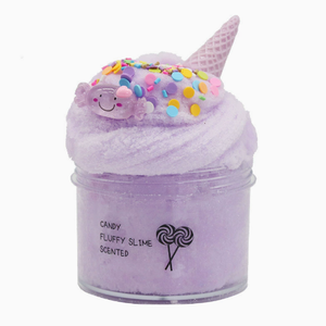 Candy Slime, Slime soyeux et extensible, Pâte à modeler, Pâte de ver à soie, Pâte de coton, Jouet anti-stress - Product Image 1