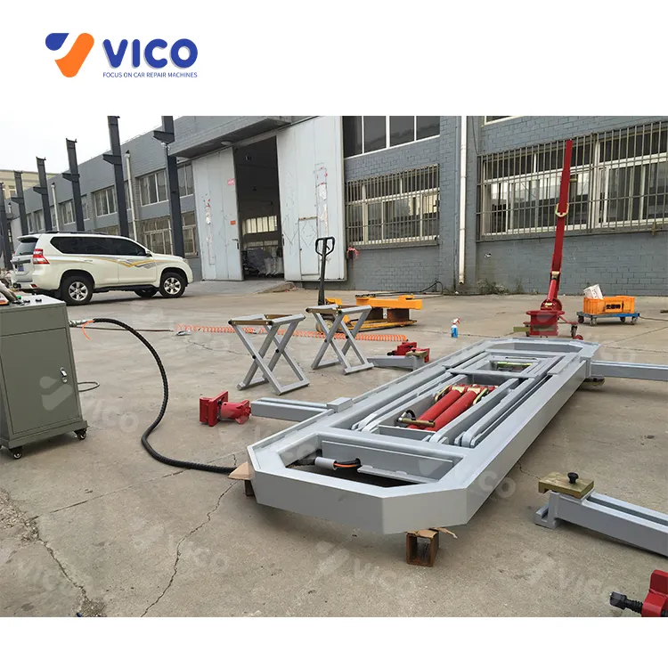Vico เครื่องยืดกรอบอัตโนมัติสไตล์ยุโรปอุปกรณ์บริการยานยนต์ VF6000พร้อม CE