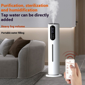 Nouveau Design Humidificateur Électrique à Brume Froide Ultrasonique en Plastique Grande Capacité sur Pied pour Usage Domestique et Hôtelier - Product Image 6