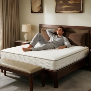 Luxury Euro Pillow Top Mattress Gel <b>Memory</b> Foam Hybrid Pocket Spring King Size Cooling Orthopedic Bed Mattress in <b>Box</b> Home - Product Image 2