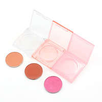 Palette de fards à paupières personnalisée 36 mm DIY, effet scintillant et mat, longue tenue, waterproof, végane, fard à paupières individuel