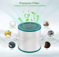 Filter Udara HEPA Karbon Aktif untuk Dyson TP01 TP02 AM11 Penghilang Formaldehida 360 °   Penjernih Udara Sistem Tertutup