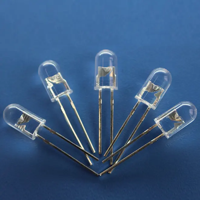 5 Mm 100mA 680nm735nm 770nm 780nm 3/5 Ir/Infrarood Dip Led Diode, Light Emitting Diode