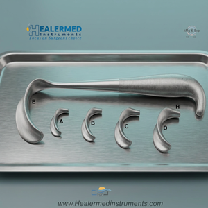 Retractor Quirúrgico Manual de Acero BREWSTER de 24 cm, 45 x 25 mm, Uso Quirúrgico, Certificado CE Clase II - Product Image 2