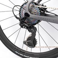 Vélo de gravier en carbone 700C Gravel V1 24 vitesses, frein à disque hydraulique, guidon en carbone aérodynamique, vélo de course tout-terrain