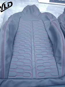 <span class=keywords><strong>Housse</strong></span> de siège de voiture en cuir respirant anti-rayures intégrale, durable et confortable, compatible Audi - Product Image 3