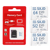 Carte Micro TF/SD haute vitesse d'usine 32 Go 1 To classe 10 U3 128 Go carte mémoire de téléphone 256 Go pour Wii PS Vita 32 Go 1 To disque de numérisation pour