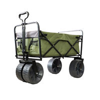 Chariot de wagon d'extérieur en gros Wagon robuste de stockage à poussée avec auvent