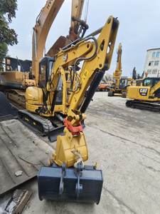 Mini-excavatrice sur chenilles Caterpillar 303.5e d'occasion en excellent état, 3,5 tonnes, d'origine japonaise, avec moteur et boîte de vitesses - Product Image 4